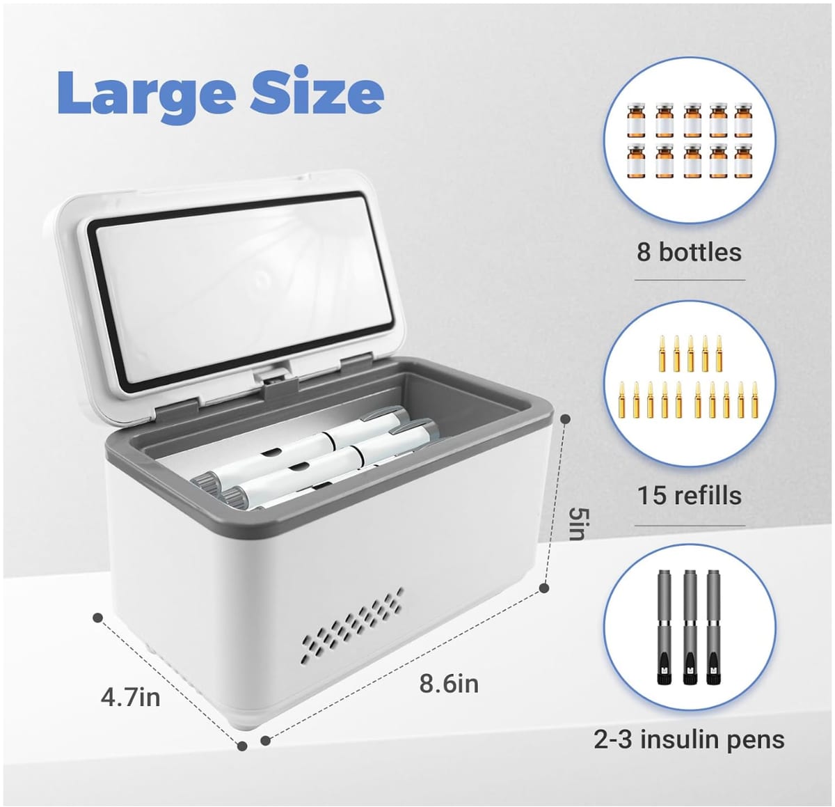 Portable Peptide Storage Fridge thumbnail 2